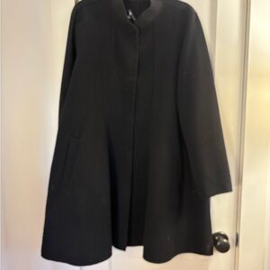 Eileen Fisher Classic Black Coat